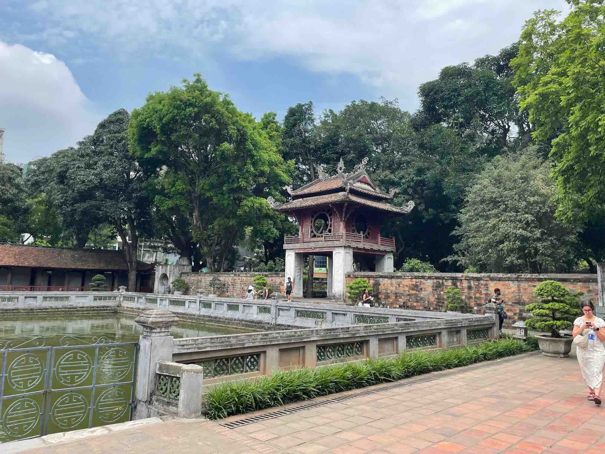 De Literatuurtempel in Hanoi